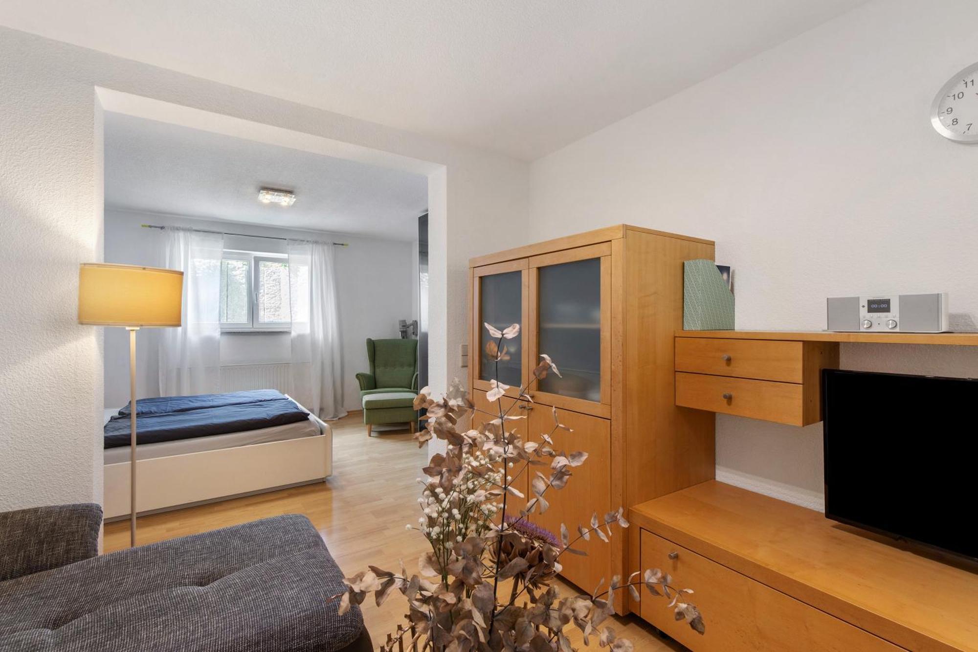 Ferienwohnung Emilia, 36Qm Münsingen Dış mekan fotoğraf