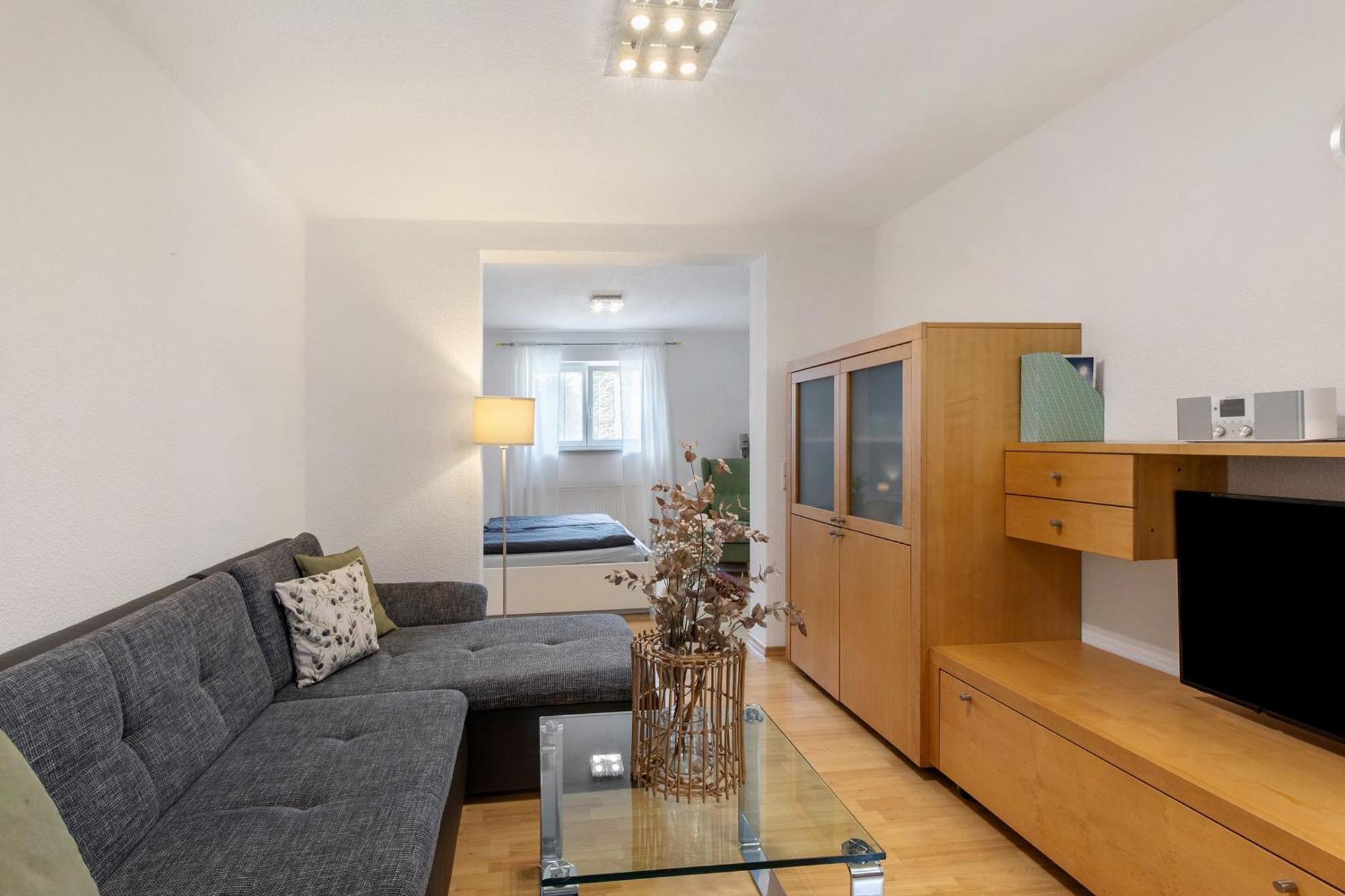 Ferienwohnung Emilia, 36Qm Münsingen Dış mekan fotoğraf